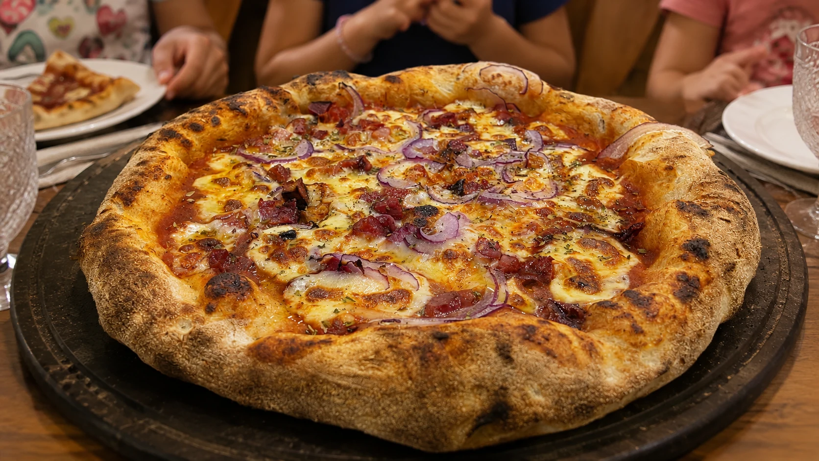 Pizza artesanal da Luzzi